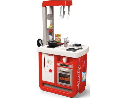 Smoby Kuchyňka Bon Appetit červenobílá elektronická
