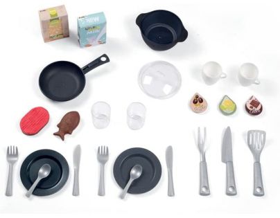 Smoby Kuchyňka Bon Appetit Cherry modrobílá elektronická