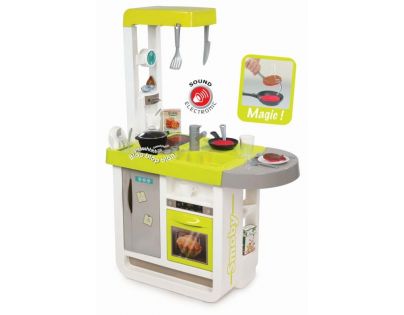 Smoby Kuchyňka Bon Appetit Cherry zeleno-šedá elektronická