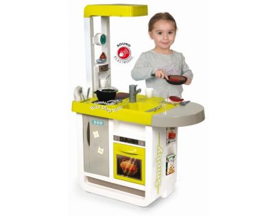 Smoby Kuchyňka Bon Appetit Cherry zeleno-šedá elektronická