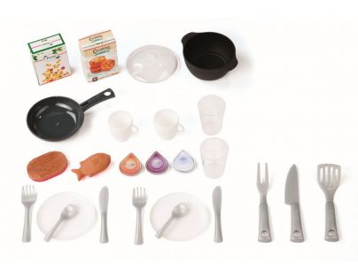 Smoby Kuchyňka Bon Appetit Cherry zeleno-šedá elektronická
