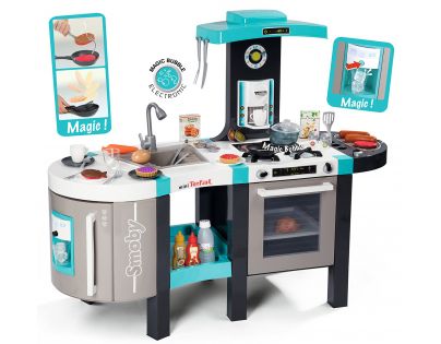Smoby Kuchyňka Tefal French Touch Bubble modrošedá