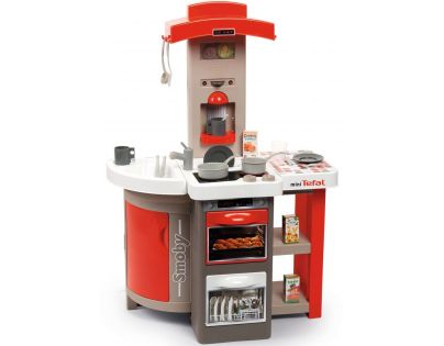 Smoby Kuchyňka Tefal skládací elektronická červená