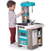 Smoby Kuchyňka Tefal Studio Bubble modrošedá elektronická 5