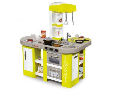 Smoby Kuchyňka Tefal Studio XL zeleno-šedá elektronická - Poškozený obal