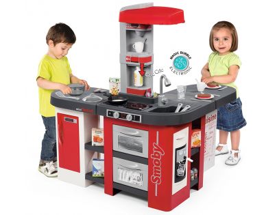 Smoby Kuchyňka Tefal Studio XXL Bubble červenošedá