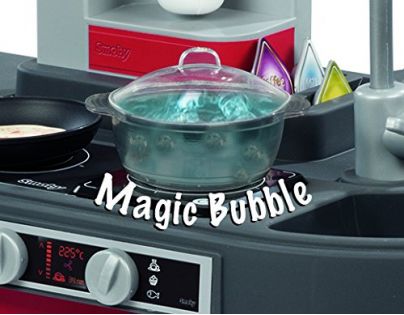 Smoby Kuchyňka Tefal Studio XXL Bubble červenošedá