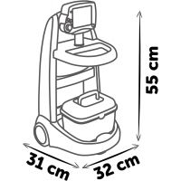 Smoby Lékařský elektronický vozík s příslušentsvím 5