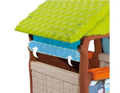 Smoby 310145 - Domeček Medvídek Pú - Lesní chata