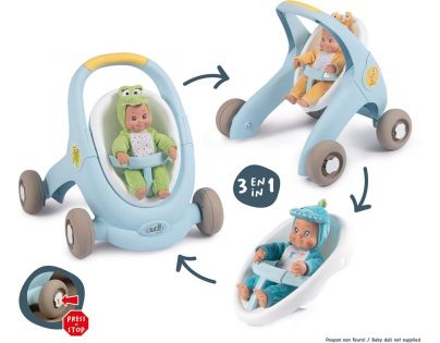 Smoby Minikiss Baby Walker 3 v 1 Krokodýl