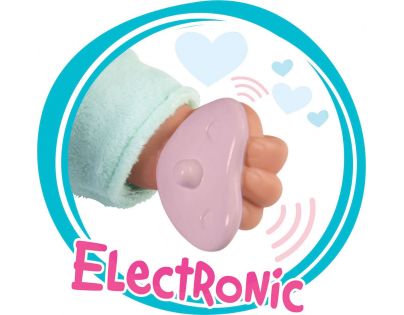 Smoby Minikiss Panenka 27 cm s dudlíkem se zvukem