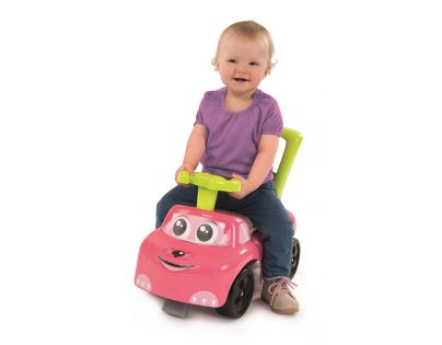 Smoby Odrážedlo Auto Bascule růžové