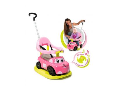 Smoby Odrážedlo Auto Bascule růžové