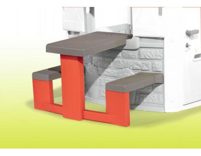 Smoby Piknikový stoleček s lavicemi k domečku