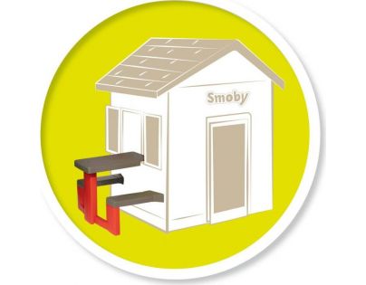 Smoby Piknikový stoleček s lavicemi k domečku