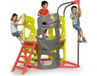 Smoby Prolézačka se skluzavkou a tyčí 150 cm