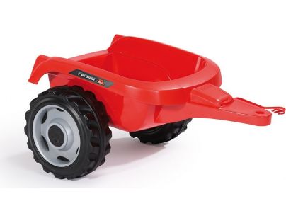 Smoby Šlapací traktor Farmer XL červený s vozíkem