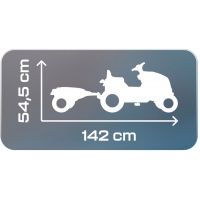 Smoby Šlapací traktor Farmer XL zelený s vozíkem 710130 5