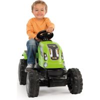 Smoby Šlapací traktor Farmer XL zelený s vozíkem 3