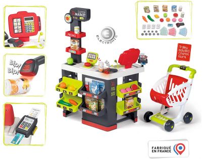 Smoby Supermarket velký červený displej