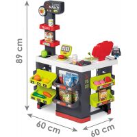 Smoby Supermarket velký červený displej 3