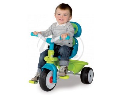 Tříkolka Baby Driver Confort zelenomodrá Smoby 434105
