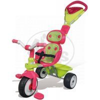 Smoby Tříkolka Baby Driver Confort stříška, zeleno- růžová 434118 3