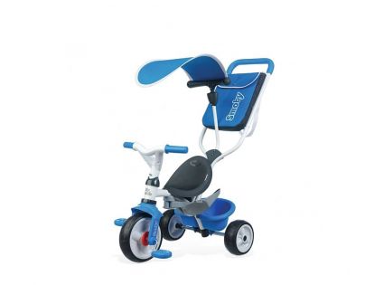 Smoby Tříkolka Baby Balade 2 3v1 modrá