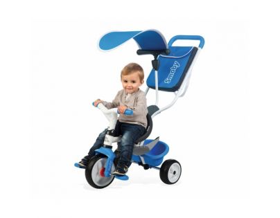 Smoby Tříkolka Baby Balade 2 3v1 modrá