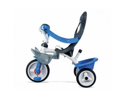 Smoby Tříkolka Baby Balade 2 3v1 modrá