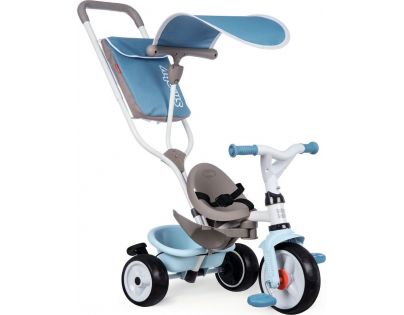 Smoby Tříkolka Baby Balade Plus modrá
