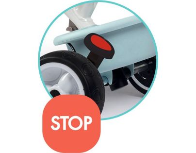 Smoby Tříkolka Baby Balade Plus modrá