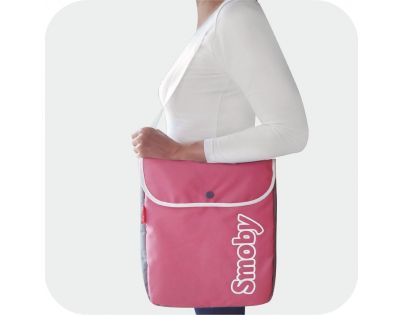 Smoby Tříkolka Baby Balade Plus růžová