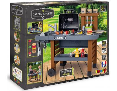 Smoby Venkovní zahradní kuchyňka s grilem