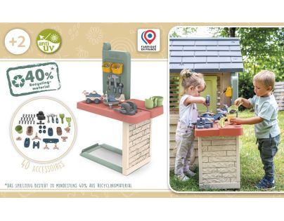 Smoby Zahradní dílna pro kutily k domečku Life