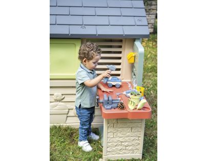 Smoby Zahradní dílna pro kutily k domečku Life