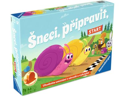 Ravensburger Šneci, připravit, START!