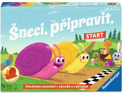 Ravensburger Šneci, připravit, START!