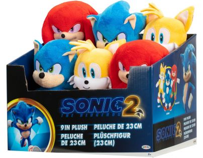 Jakks Sonic 2 Movie plyš 23 cm Miles Tails Prower