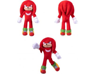 Jakks Sonic 2 Movie plyš 23 cm Knuckles the Echidna