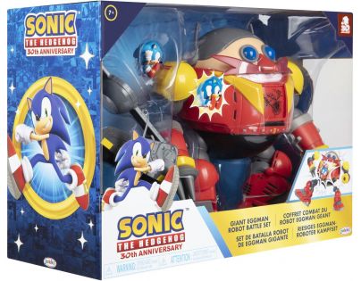 Jakks Sonic Bitevní sada Eggman obří bojový Robot