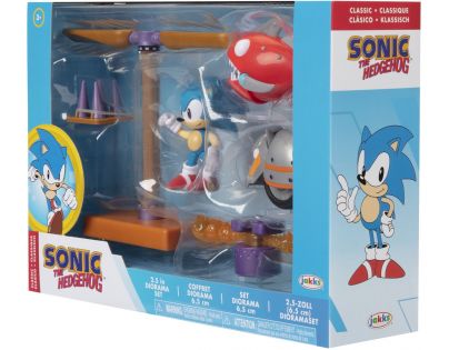 Jakks Sonic Diorama Flying Battery Zone figurka