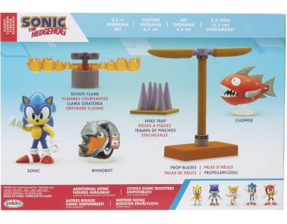 Jakks Sonic Diorama Flying Battery Zone figurka