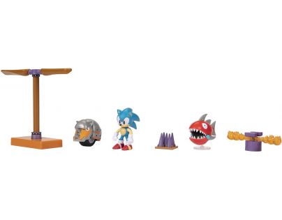 Jakks Sonic Diorama Flying Battery Zone figurka