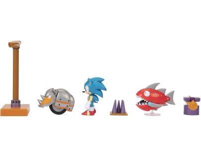 Jakks Sonic Diorama Flying Battery Zone figurka