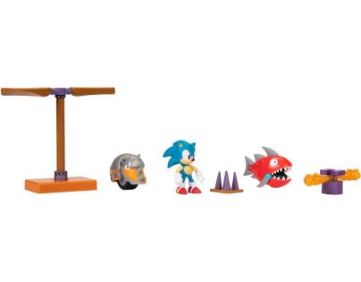 Jakks Sonic Diorama Flying Battery Zone figurka