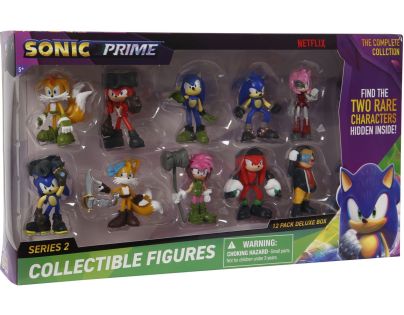 Alltoys Akční figurky Sonic Deluxe box 12 ks - Poškozený obal