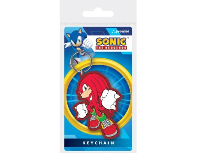 Pyramid International Sonic Gumová klíčenka Knuckles