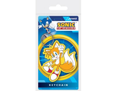 Pyramid International Sonic Gumová klíčenka Tails