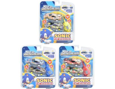 SONIC sada 2 ks autíček modrý klíč